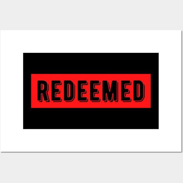 Redeemed Wall Art by Push Concepts